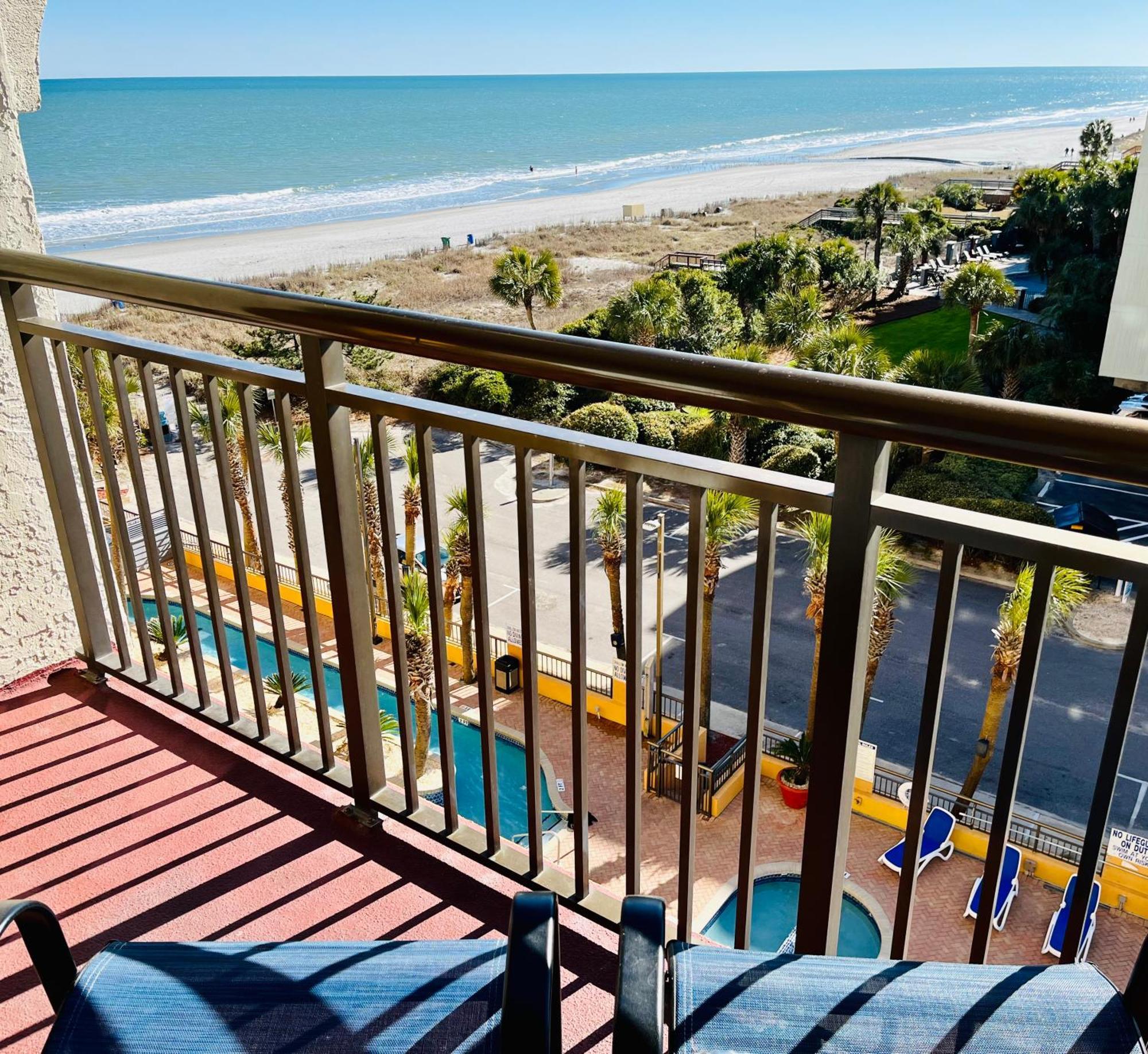 Azure Bliss Oceanfront Condo Sleeps 6 Myrtle Beach Buitenkant foto