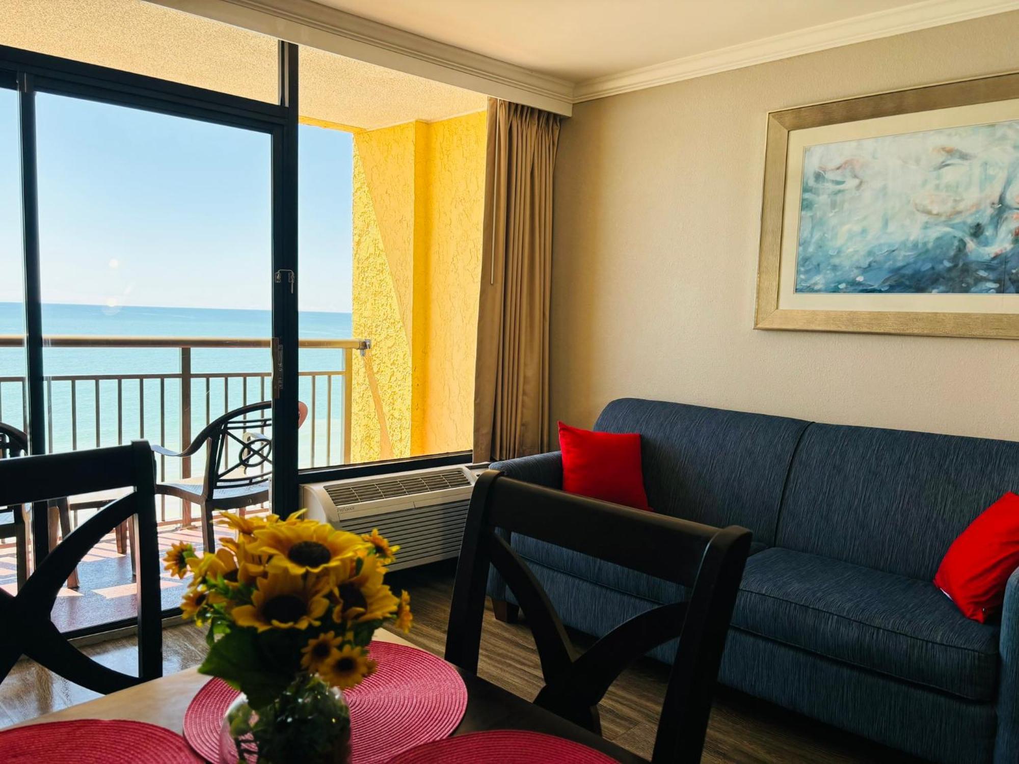 Azure Bliss Oceanfront Condo Sleeps 6 Myrtle Beach Buitenkant foto